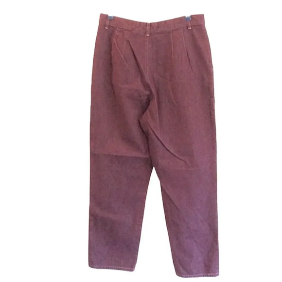 Vintage Liz Claiborne High Waisted High Rise Purple Jeans 12 - Picture 1 of 5